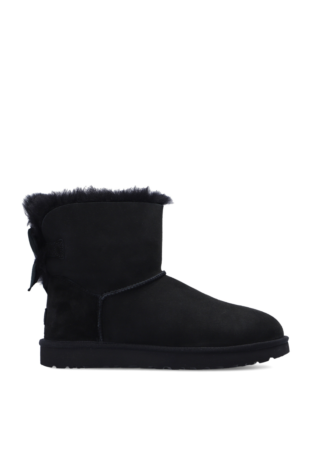 Ugg boots fluff hot sale bow mini